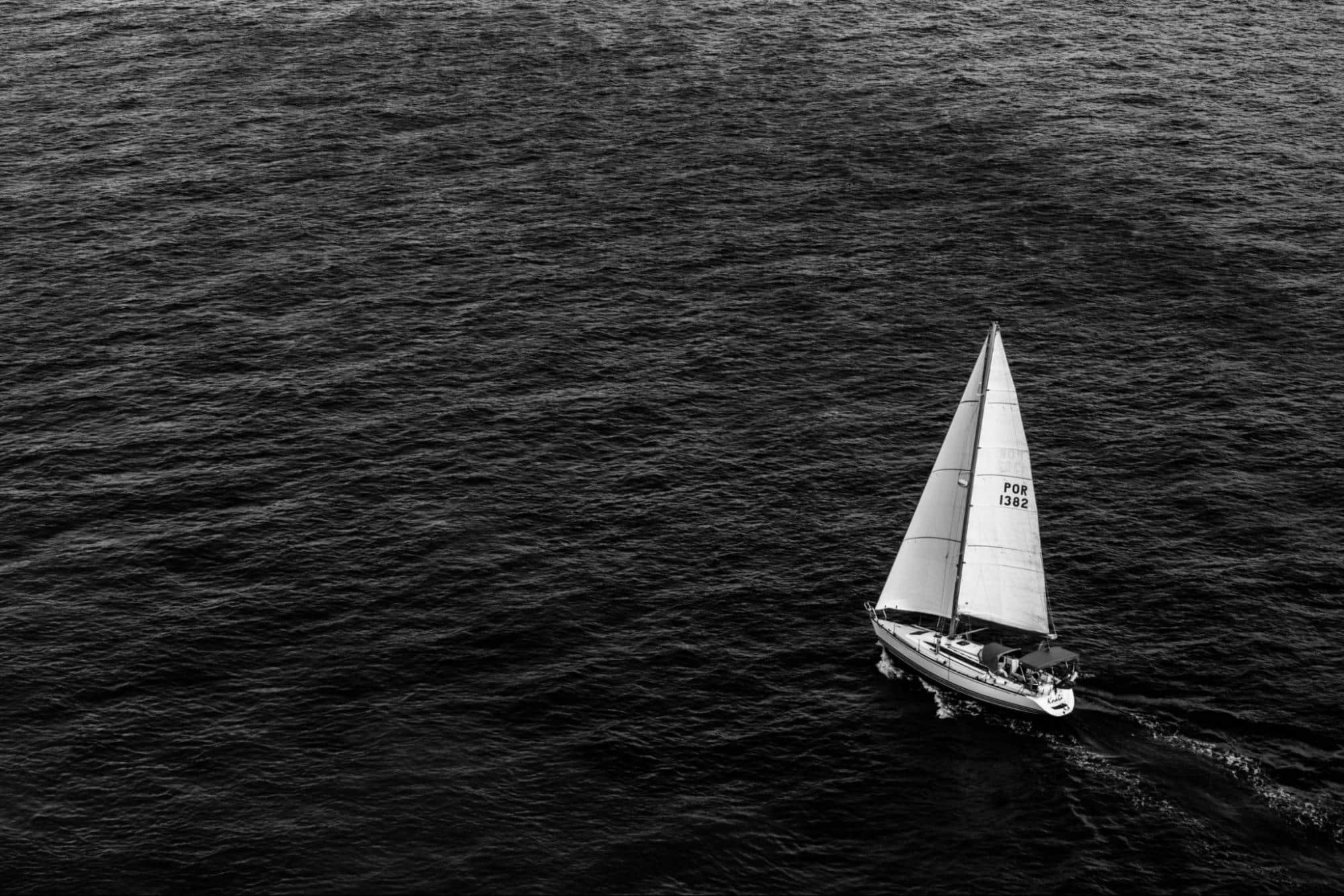 sailboat in the water