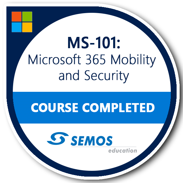 MS 101 Badge