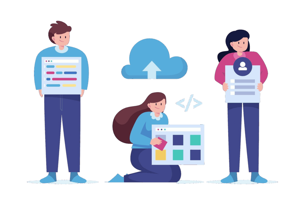 Secure Workspace Solutions 13 hand drawn web developers