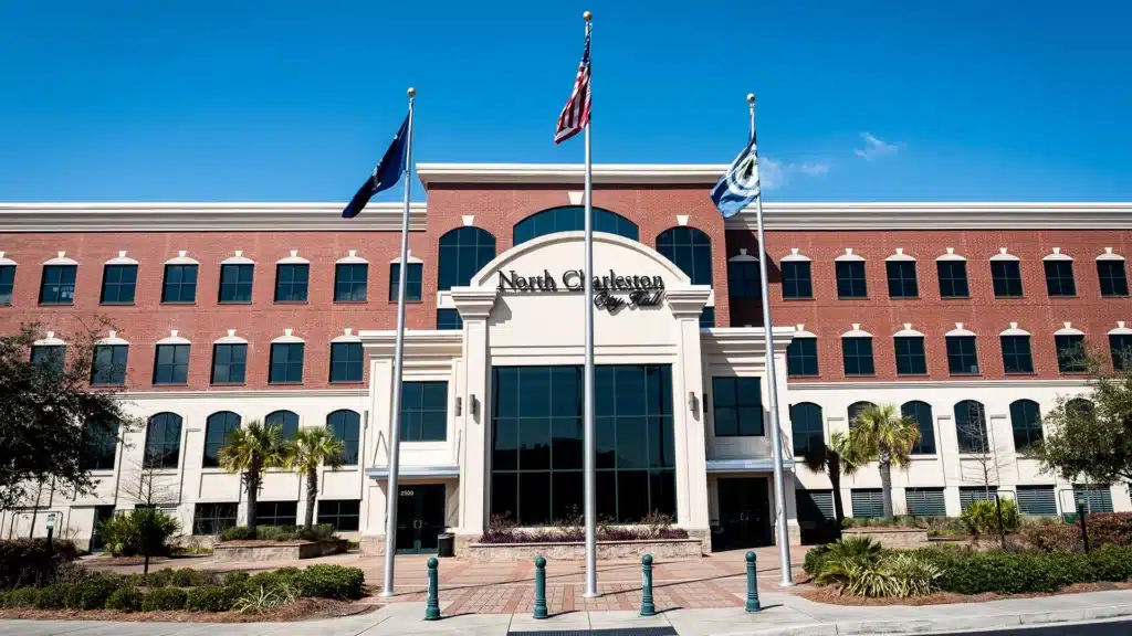 North Charleston SC 19 North Charleston City Hall Front 1024x576 1