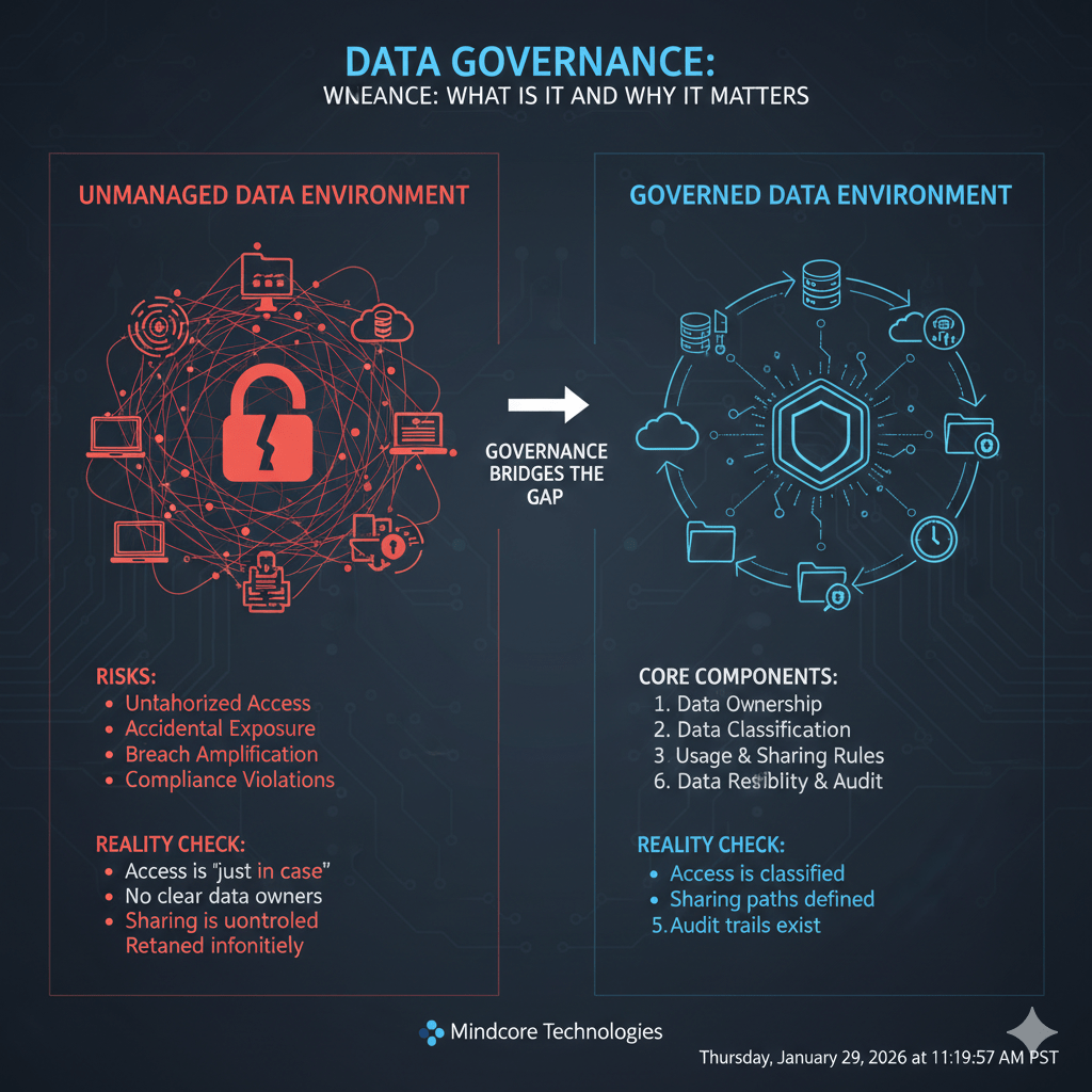 Data Governance: What Is It And Why It Matters 1 Data governance comparison and importance