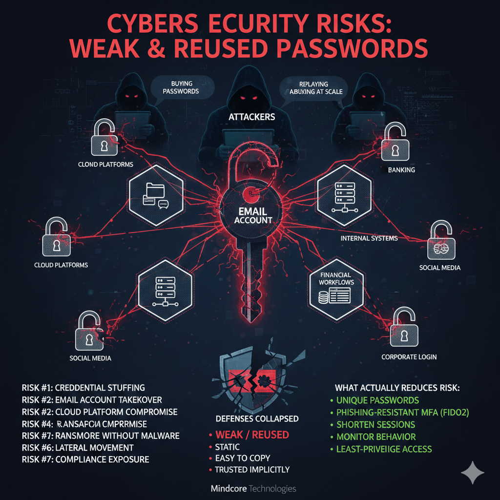 What Are Cybersecurity Risks Of Weak Or Reused Passwords? 1 Gemini Generated Image tjh2bftjh2bftjh2
