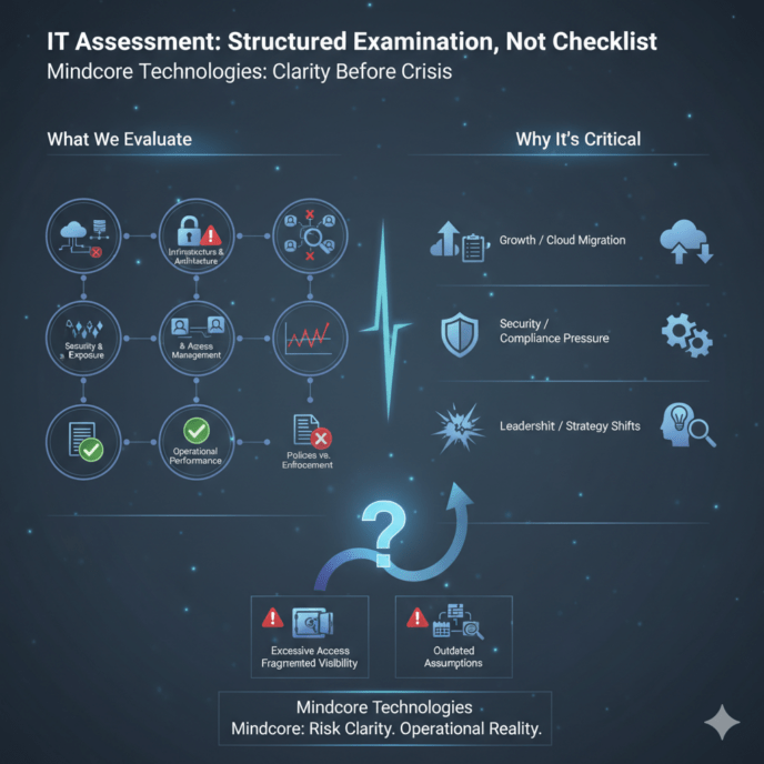 What Is an IT Assessment? A Practical Guide | Mindcore Technologies