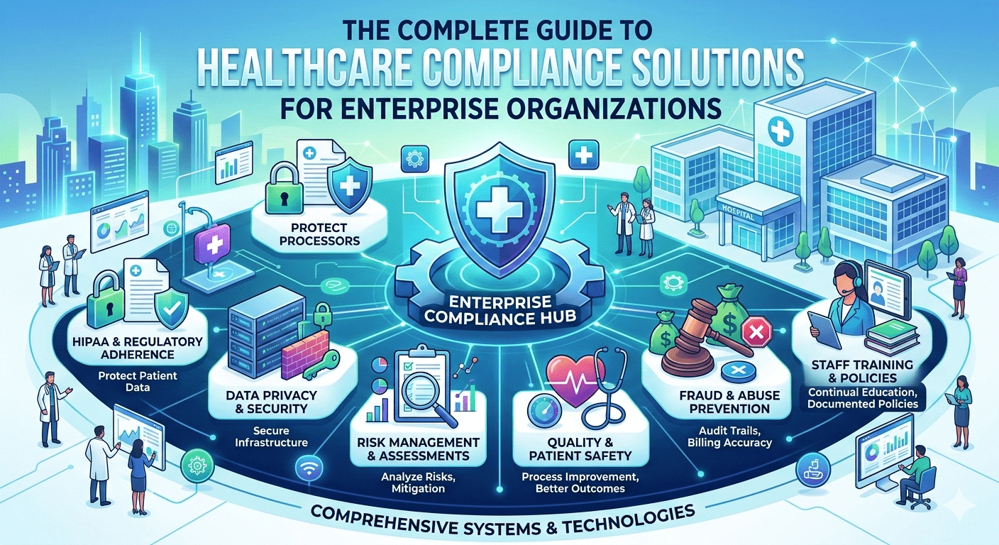 The Complete Guide to Healthcare Compliance Solutions for Enterprise Organizations 1 Gemini Generated Image af5pf0af5pf0af5p