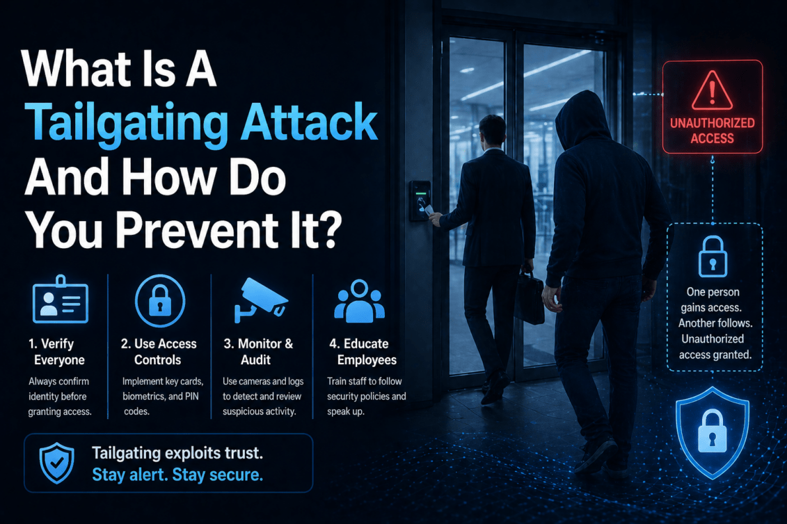 What Is a Tailgating Attack? How to Prevent It | Mindcore Technologies