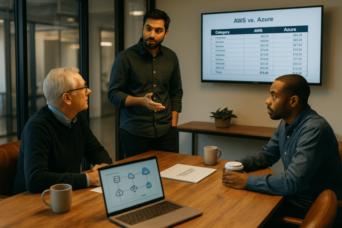 AWS vs Azure Cloud Comparison for SMBs