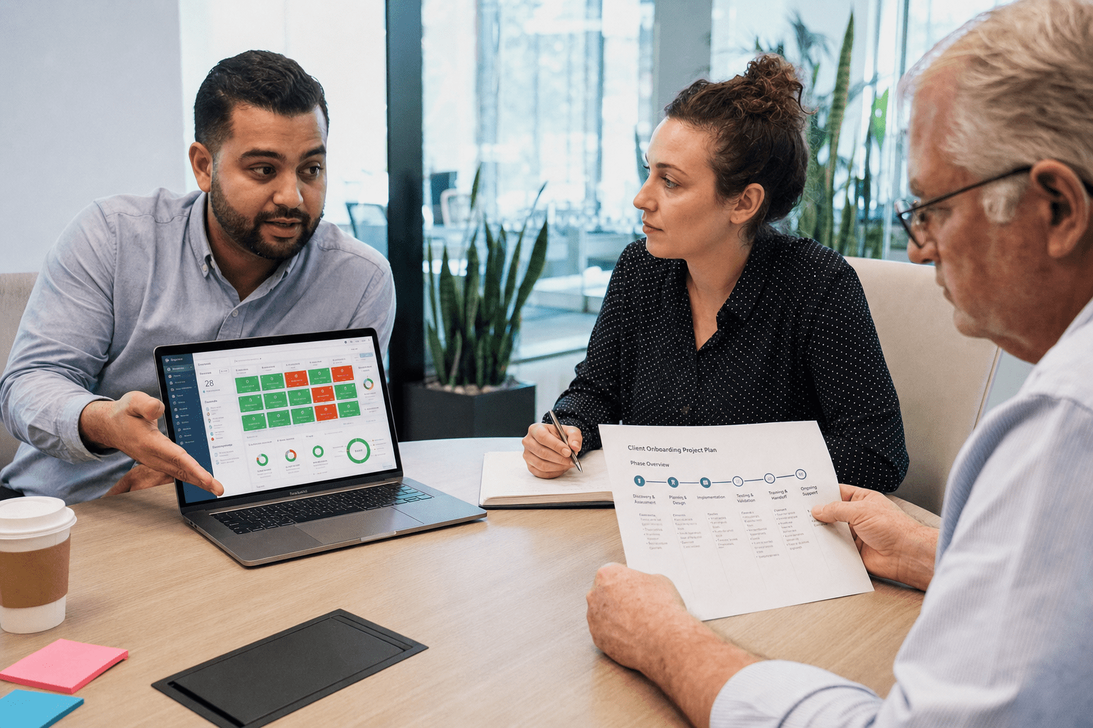What an MSP Onboarding Process Should Look Like 1 MSP onboarding process kickoff with client team