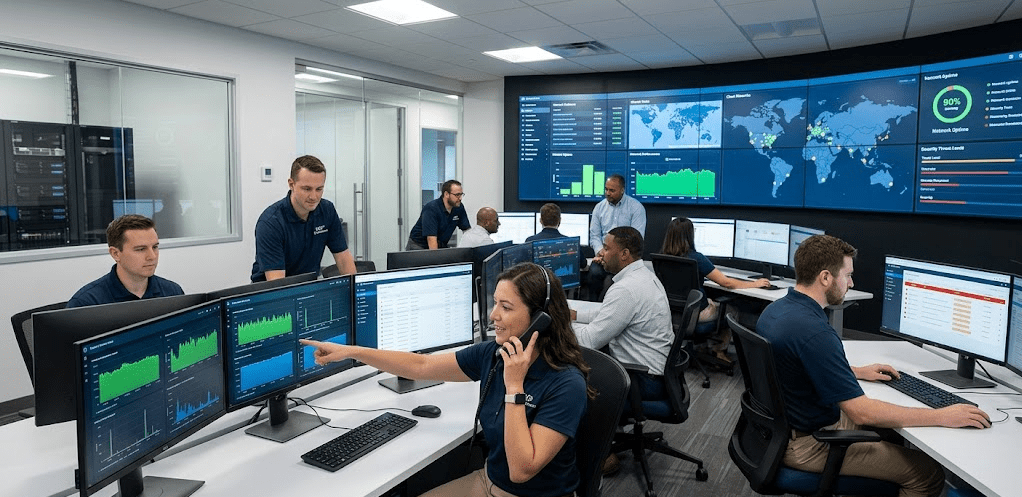 Managed IT Services team