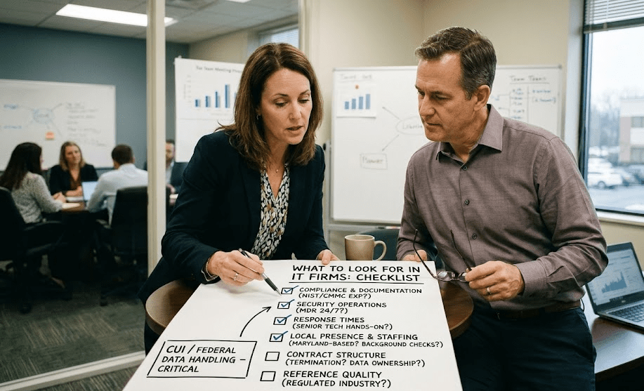 What to Look for in IT Firms In Maryland: A Buyer Checklist 2 Reference Checks and Red Flags in the Maryland IT Market
