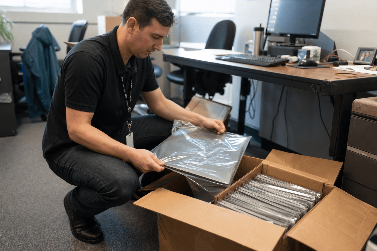 What Is a Technology Refresh Cycle and How Often Should You Do It? 1 Technician deploying new laptops during technology refresh cycle