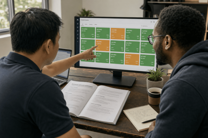 Managed Service Provider Dashboard Review