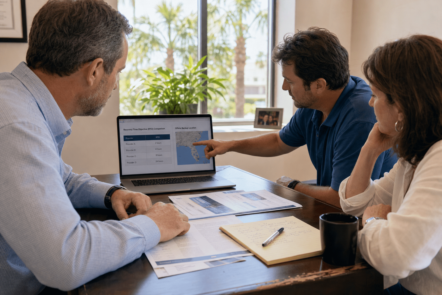 Backup and Disaster Recovery in Florida: A Buyer's Guide 1 Florida Disaster Recovery Provider Comparison