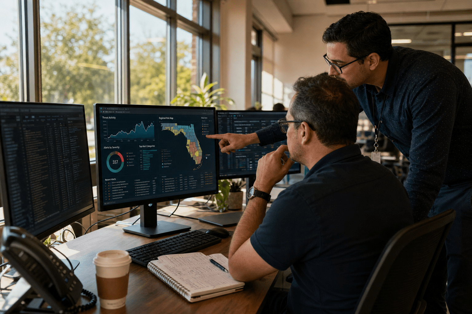 Cybersecurity in Florida: A Buyer's Guide for SMBs 1 Cybersecurity Analyst in Florida Office