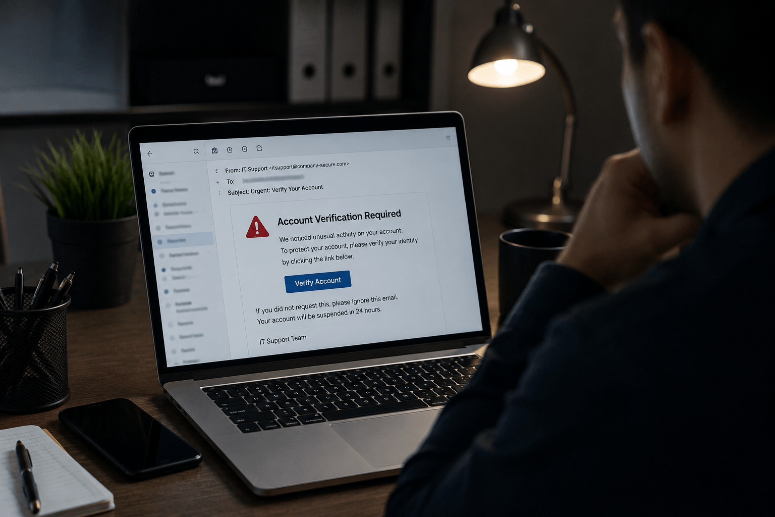 Phishing 101: How One Clicked Link Becomes a Full Breach 1 How One Clicked Link Becomes a Full Breach