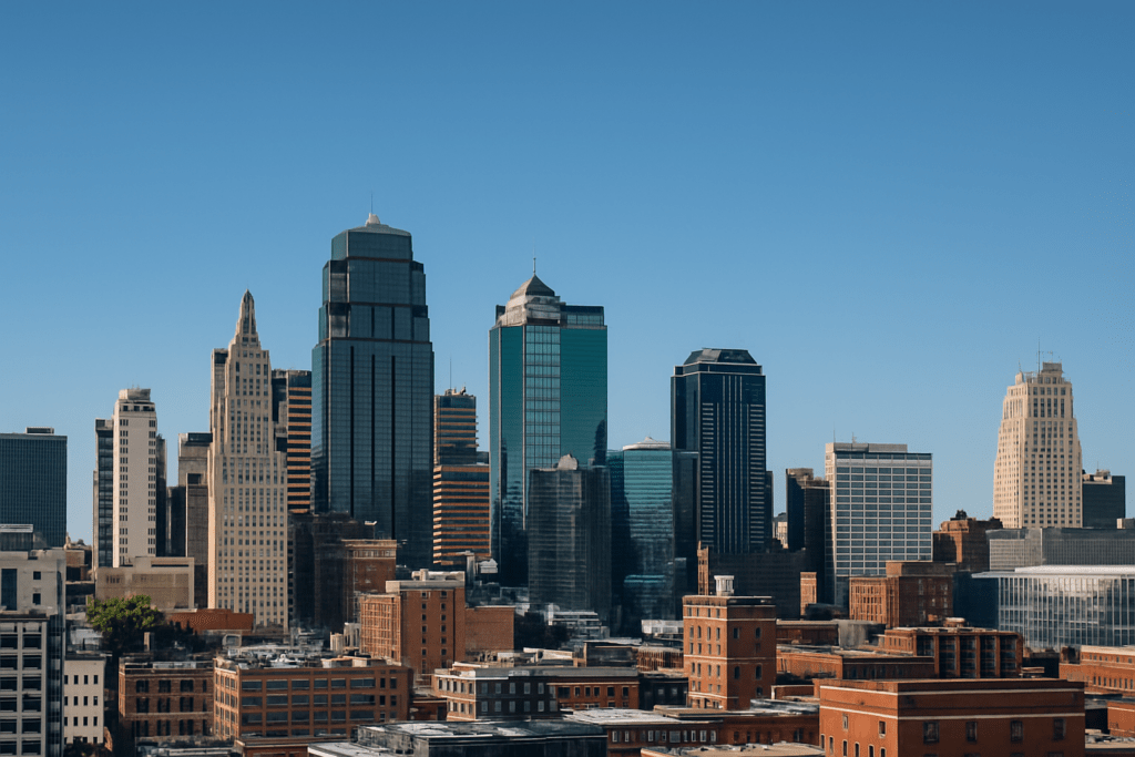Kansas City MO Skyline