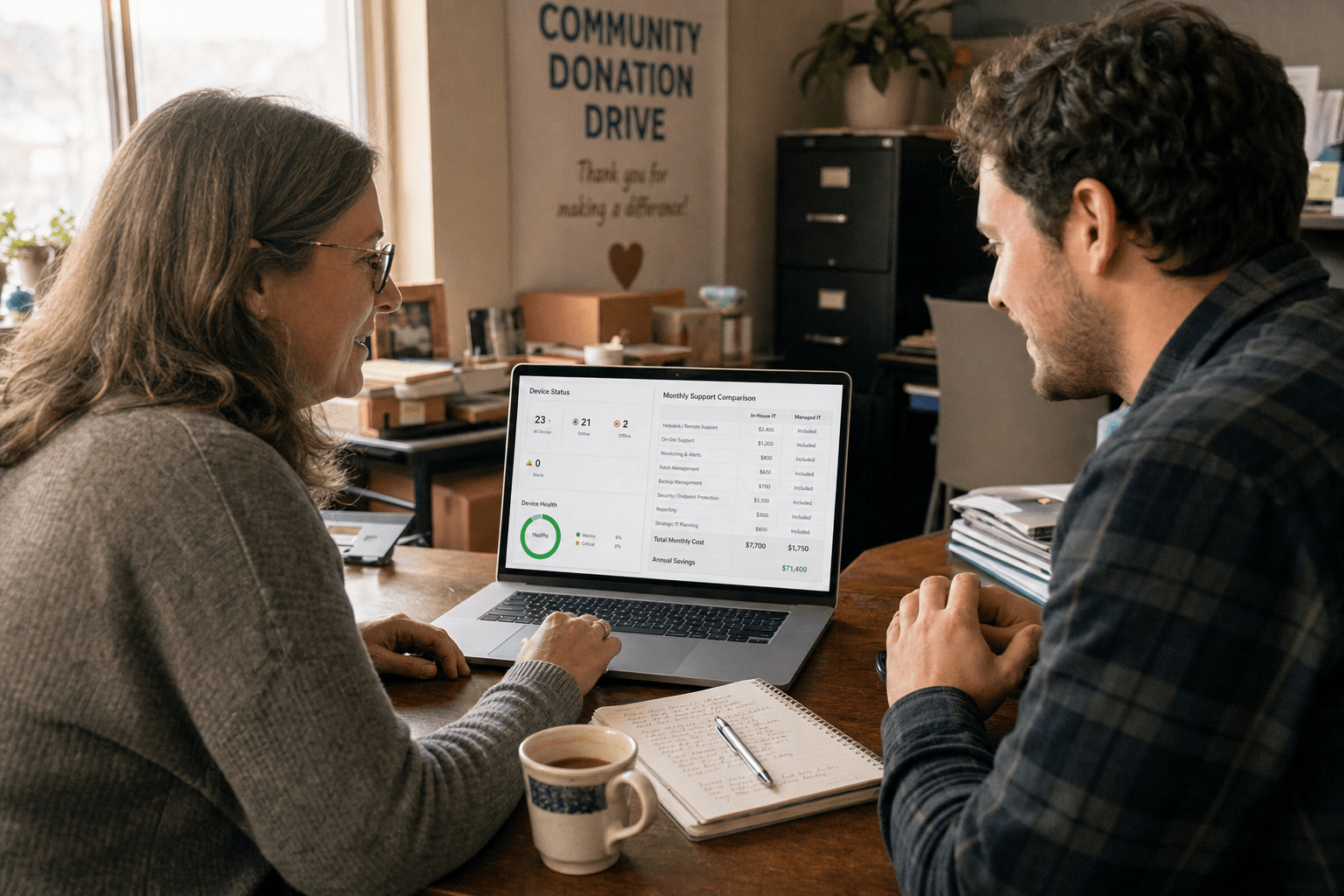 Managed IT Services for Nonprofits Without the Overhead 1 Managed IT Services for Nonprofits