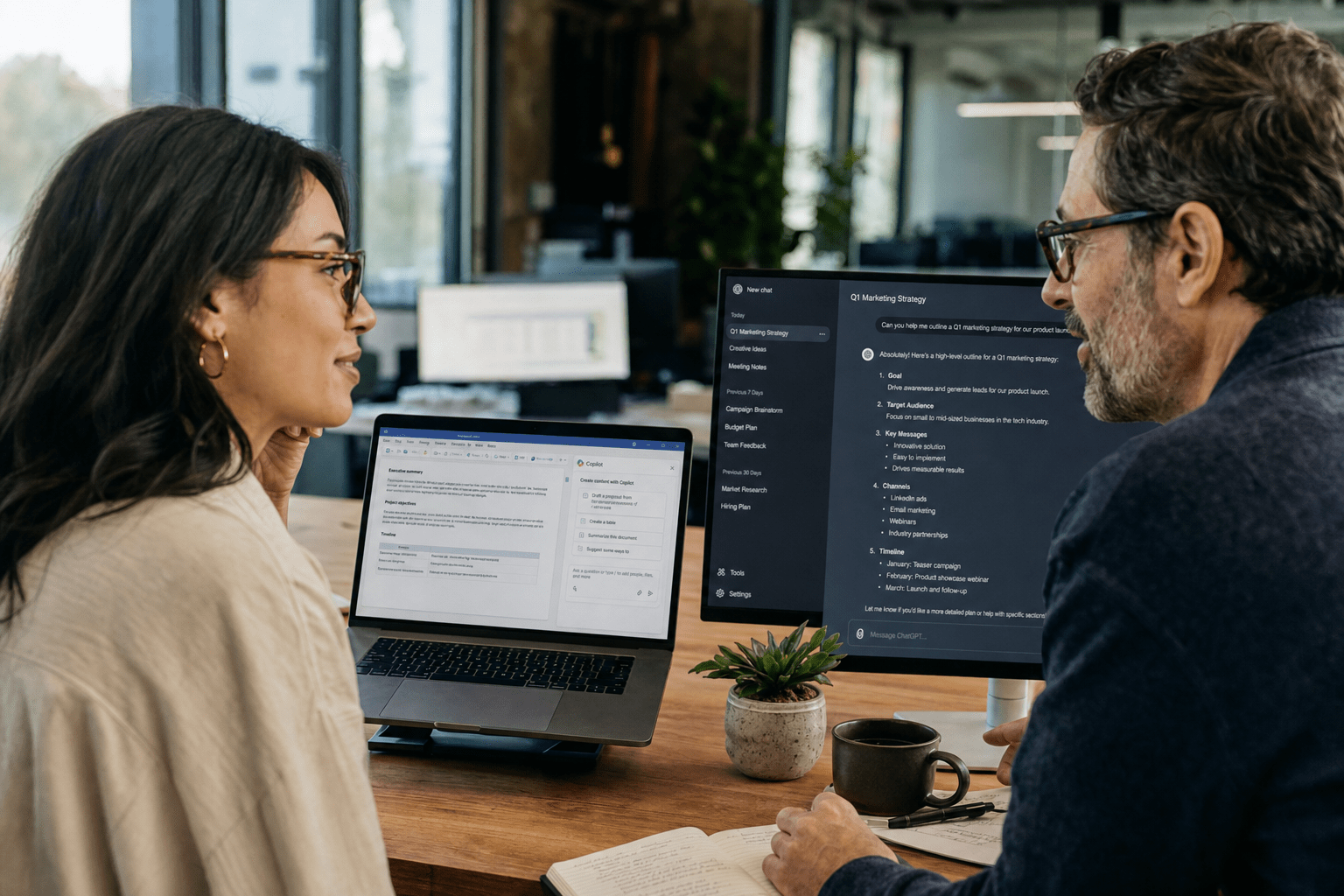 Microsoft Copilot vs ChatGPT for Business: Which Wins? 1 Comparing Microsoft Copilot and ChatGPT for business