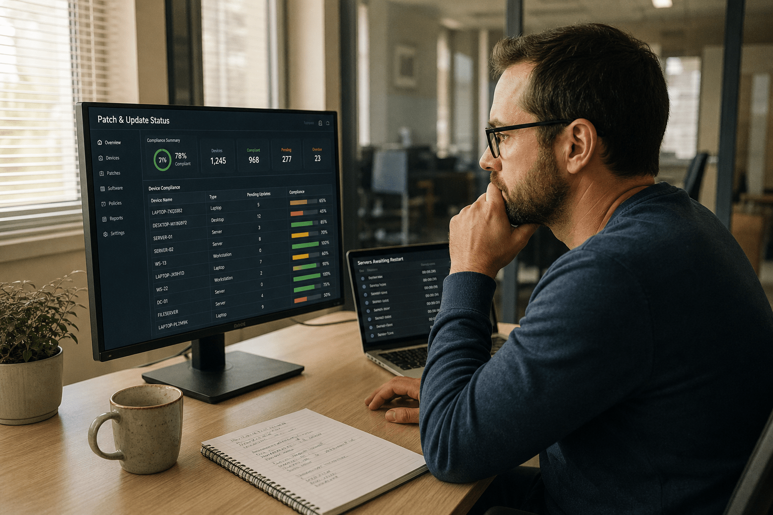 Patch Management Guide: 6 Costly Gaps SMBs Miss in 2026 1 Patch Management Dashboard for SMBs