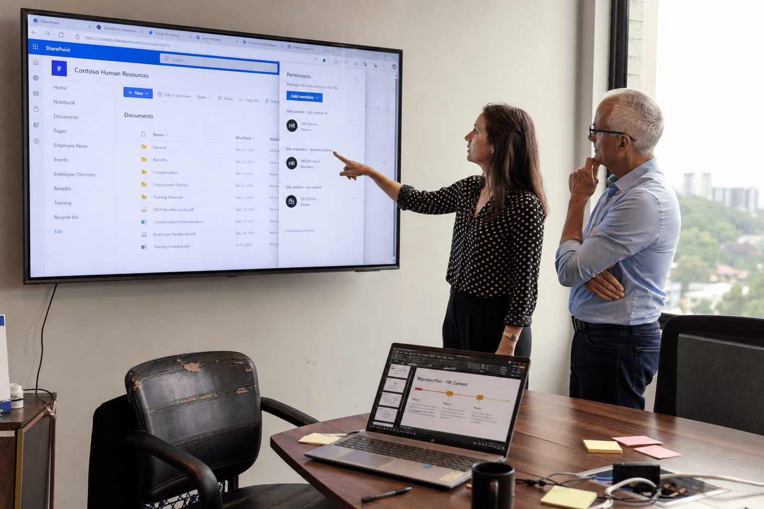 5 SharePoint Consulting Services Mistakes SMBs Make in 2026 1 SharePoint consulting services review on office screen