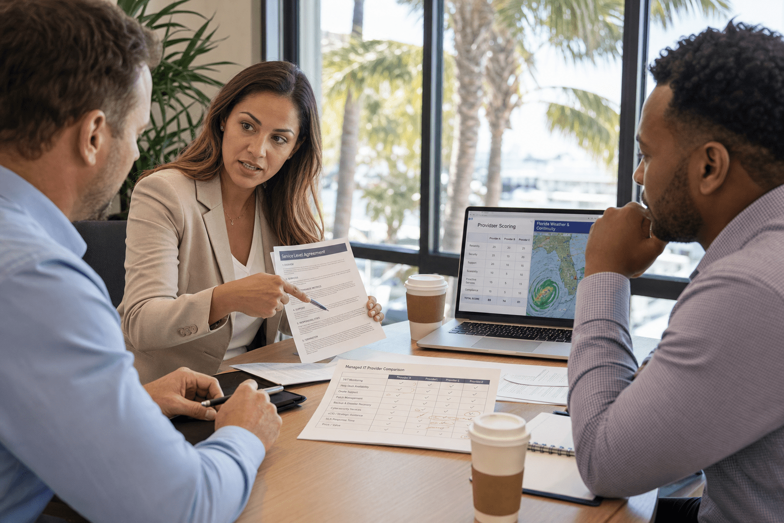 How to Vet Reliable Managed IT Support Companies in Florida 1 Professionals vetting managed IT support companies in Florida