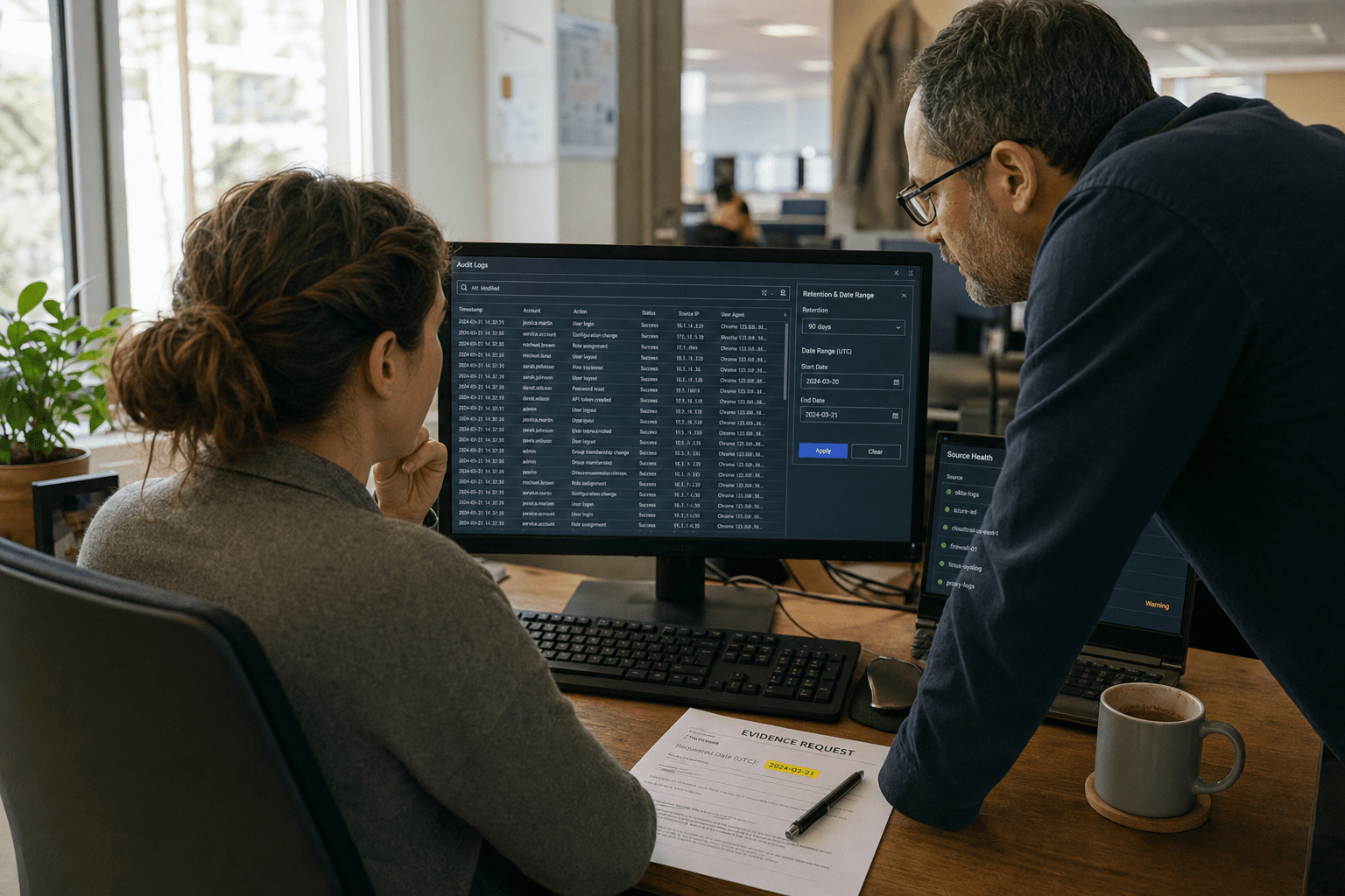 Best AI Tools for Audit Trail Documentation in 2026 1 Audit Trail Log Review on Screen
