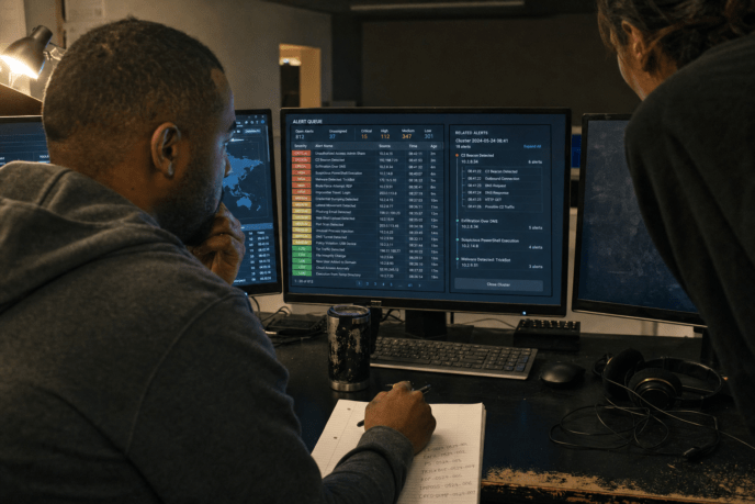 AI SIEM Alert Triage Dashboard
