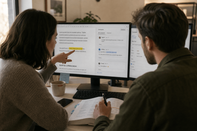 Reviewing AI Drafted Business Content