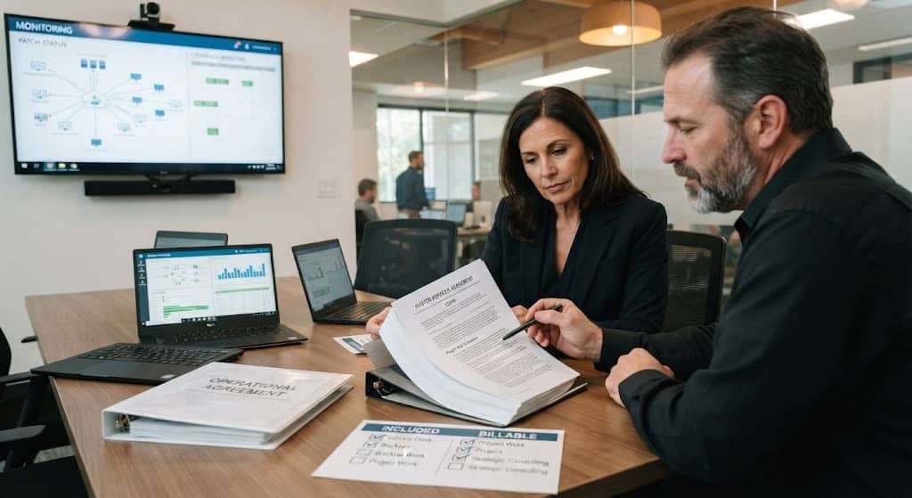 Managed Services Agreement Actually Cover